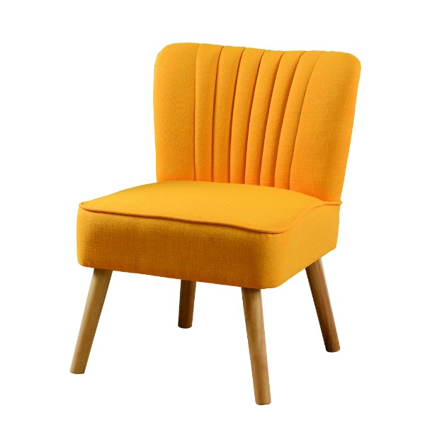 Lola Oyster Ornage Chair £79.99