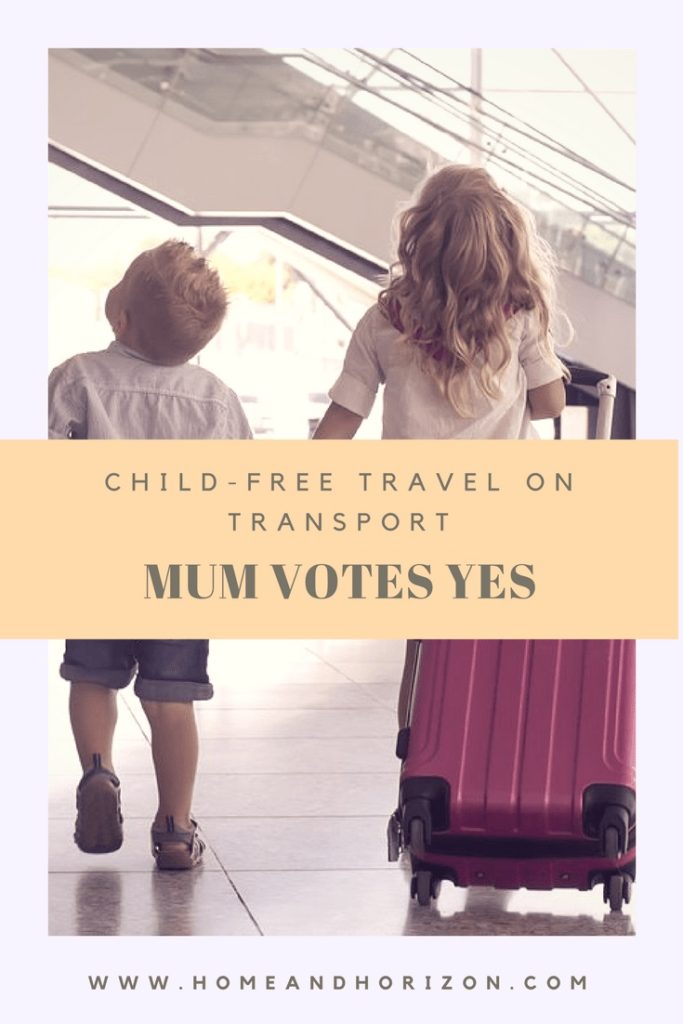 CHILD-FREE TRAVEL ON TRANSPORT