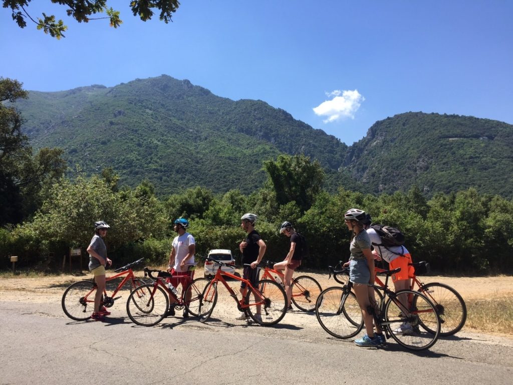 Cycling at Mark Warner’s San Lucianu Resort in Corsica