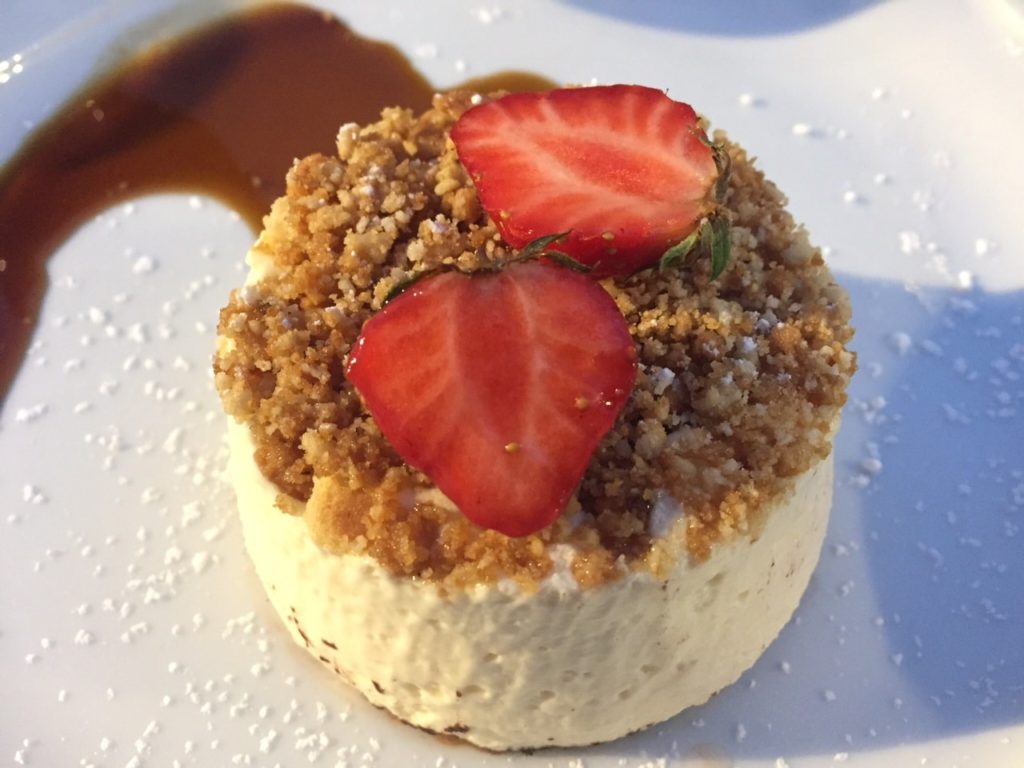 Food at Mark Warner’s San Lucianu Resort in Corsica