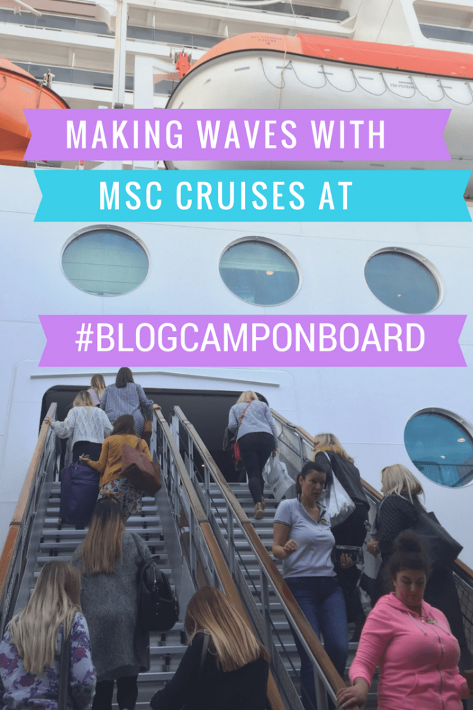 MSC Cruises BlogCampOnBoard