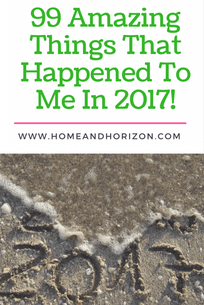 99 Amazing Things That Happened in 2017