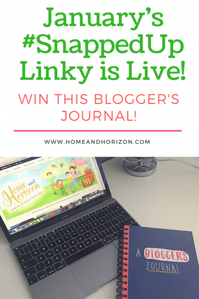 Snapped Up Linky January