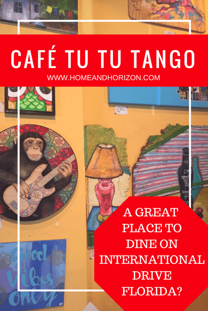 If you're staying on International Drive, Orlando, Florida, then consider dinner at Café Tu Tu Tango for something that little bit different. Check out what I thought!