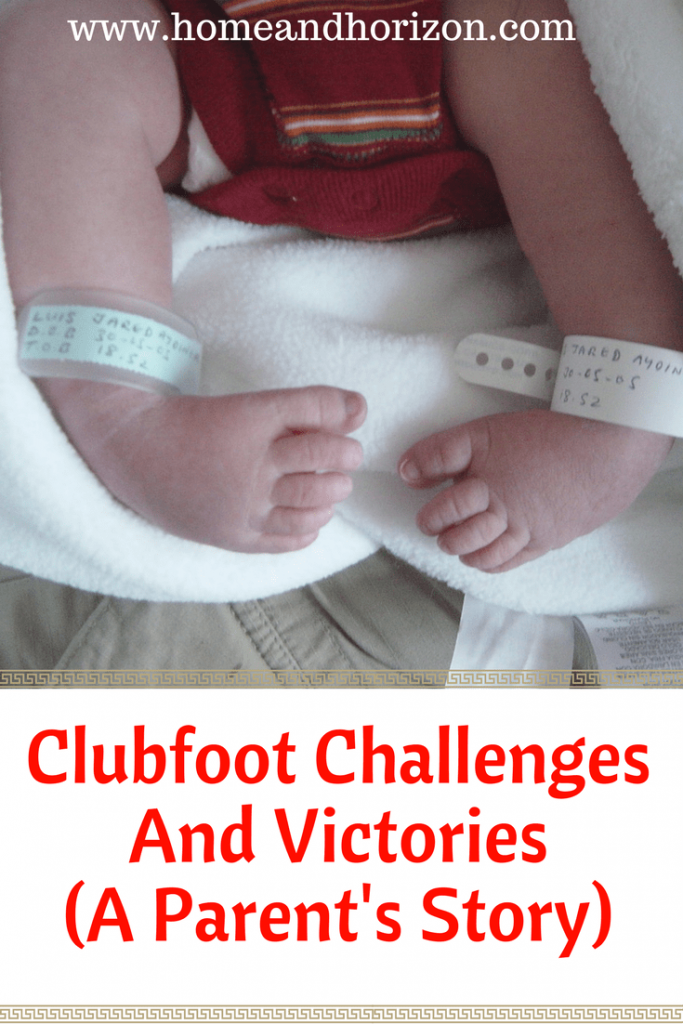 Did you know 1 in 1,000 babies is born with talipes (clubfoot)? When my son was diagnosed with bilateral talipes (clubfoot) 12 years ago, I was devastated. Here are the challenges and victories we faced.