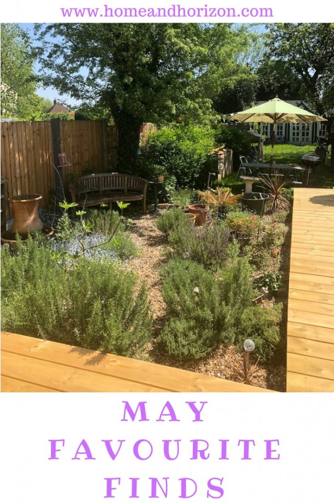 As the weather starts to warm up, here's my May Favourite Finds - what I've loved or been inspired by this month...
