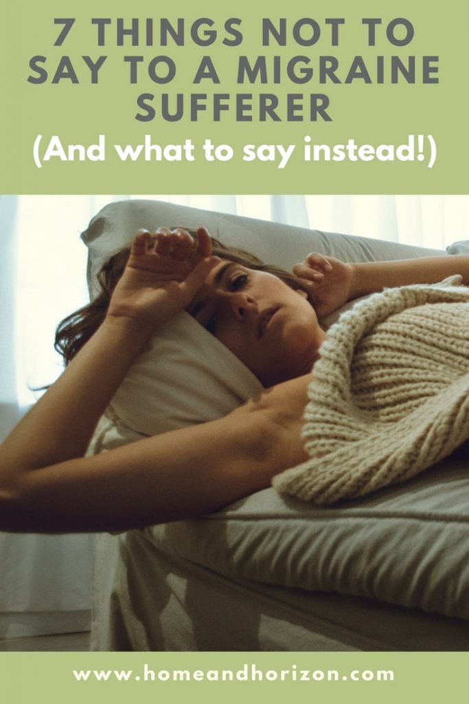 If you know someone who suffers from #migraines or you know how they feel, then you'll appreciate this no-nosense look at what to avoid saying to those who suffer with them. Plus there are some handy tips on what you should do - and say!