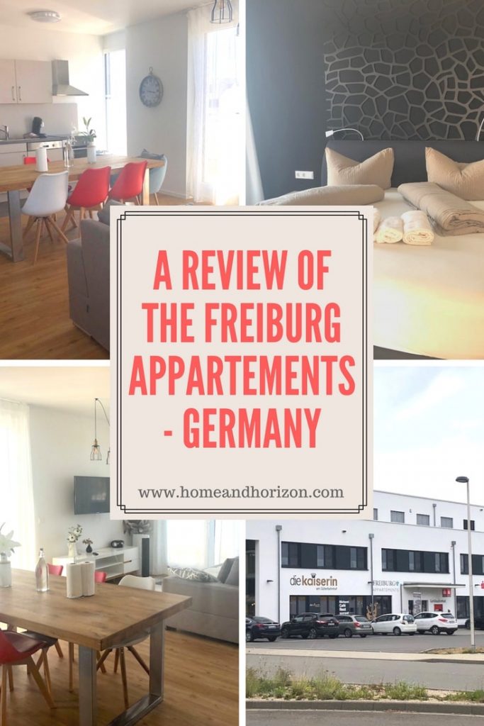 If you're thinking of going to Germany's Black Forest, have a read of our review of the Freiburg Appartements to see if they're for you!