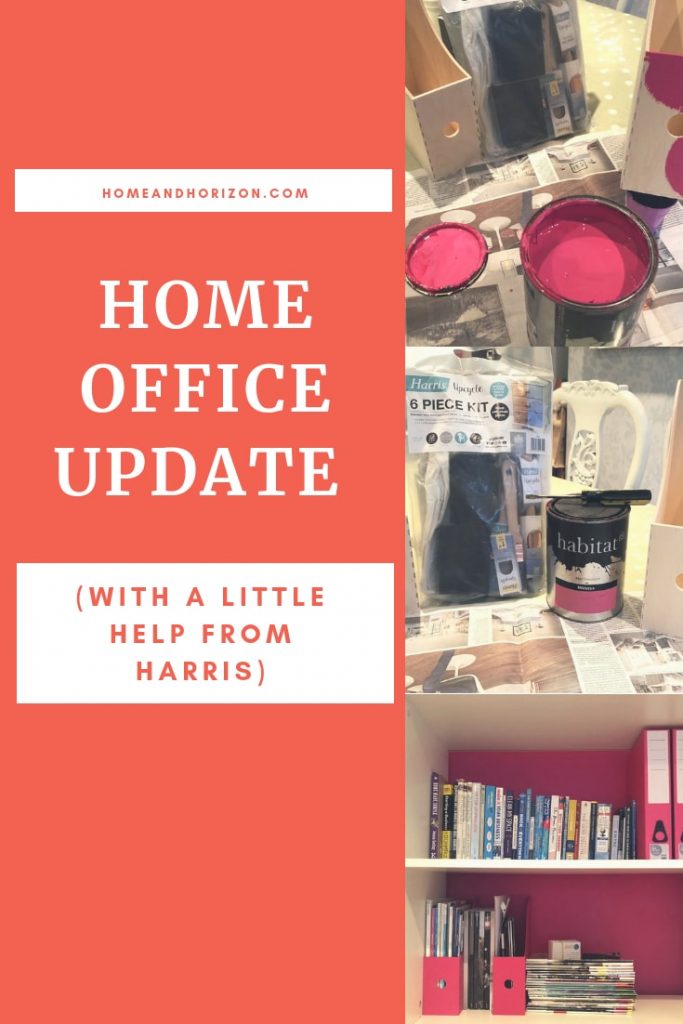 I opted for a Home Office Update With the help of a couple of #IKEA products and Harris Brushes!