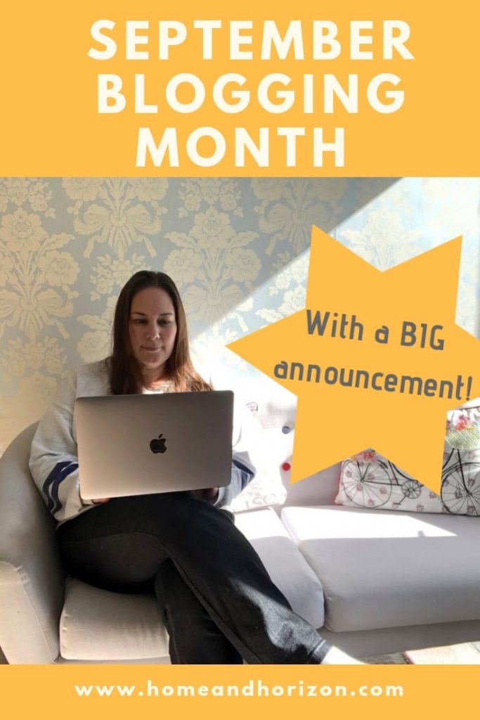 I reveal what I've been up to for the month of September - including who I worked with and how much I earned. Plus I've got some HUGE news!