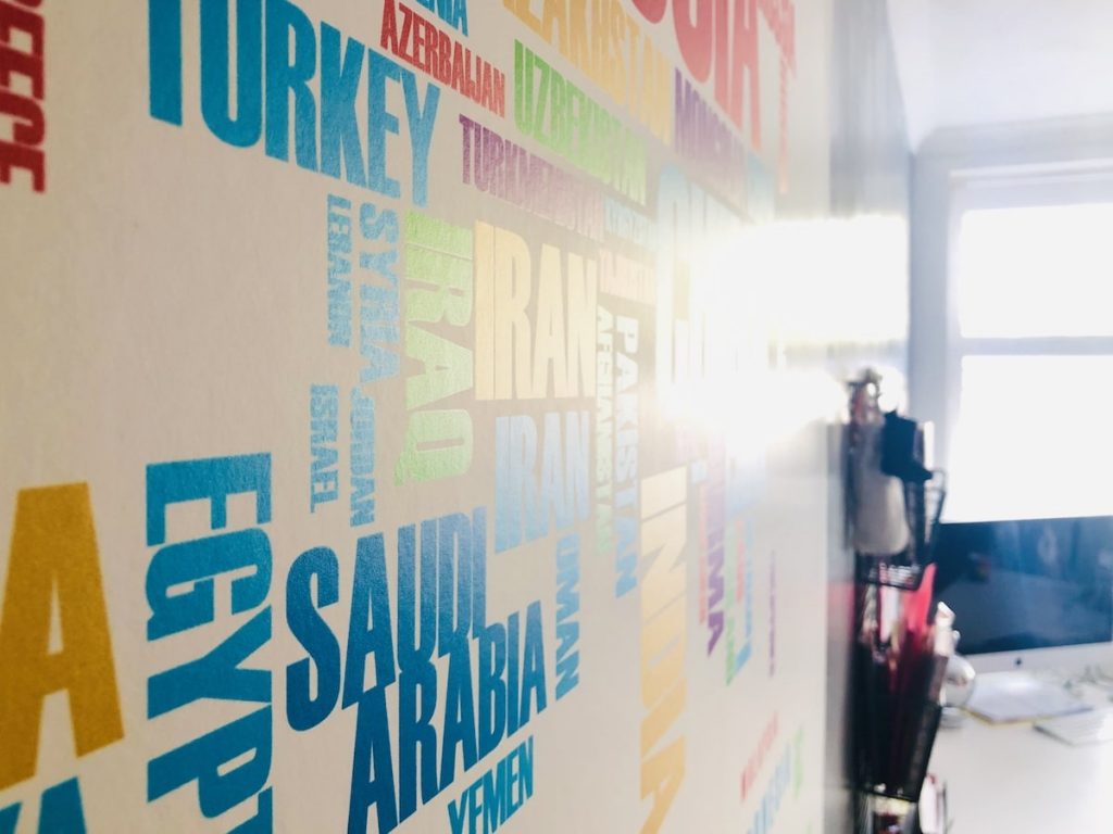 World Map Wall Mural
