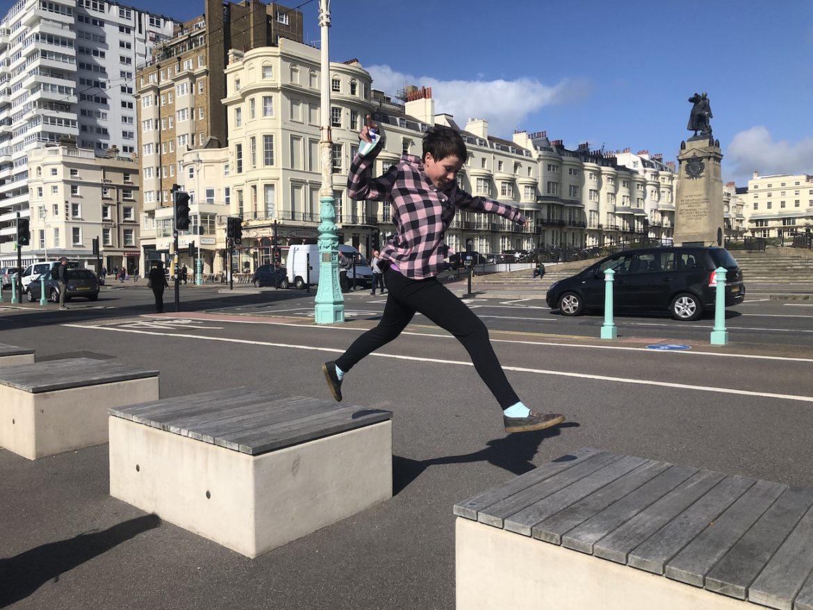Family activities on a day trip to Brighton