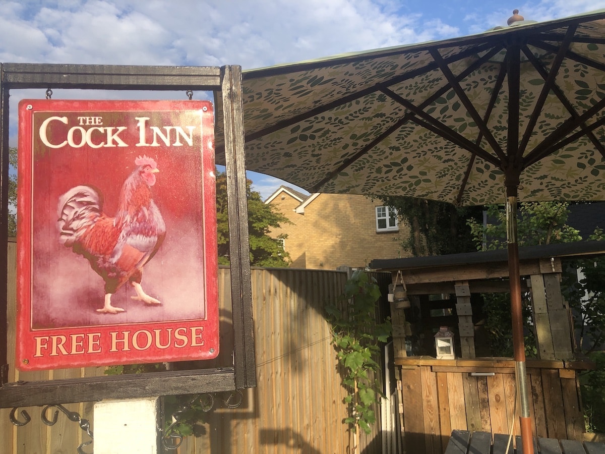 How to make a garden pub