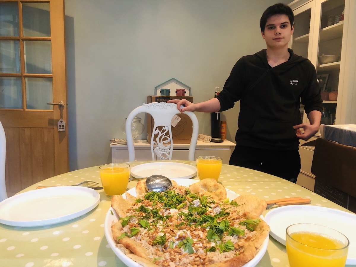 Luis in lockdown sticking to a keto diet