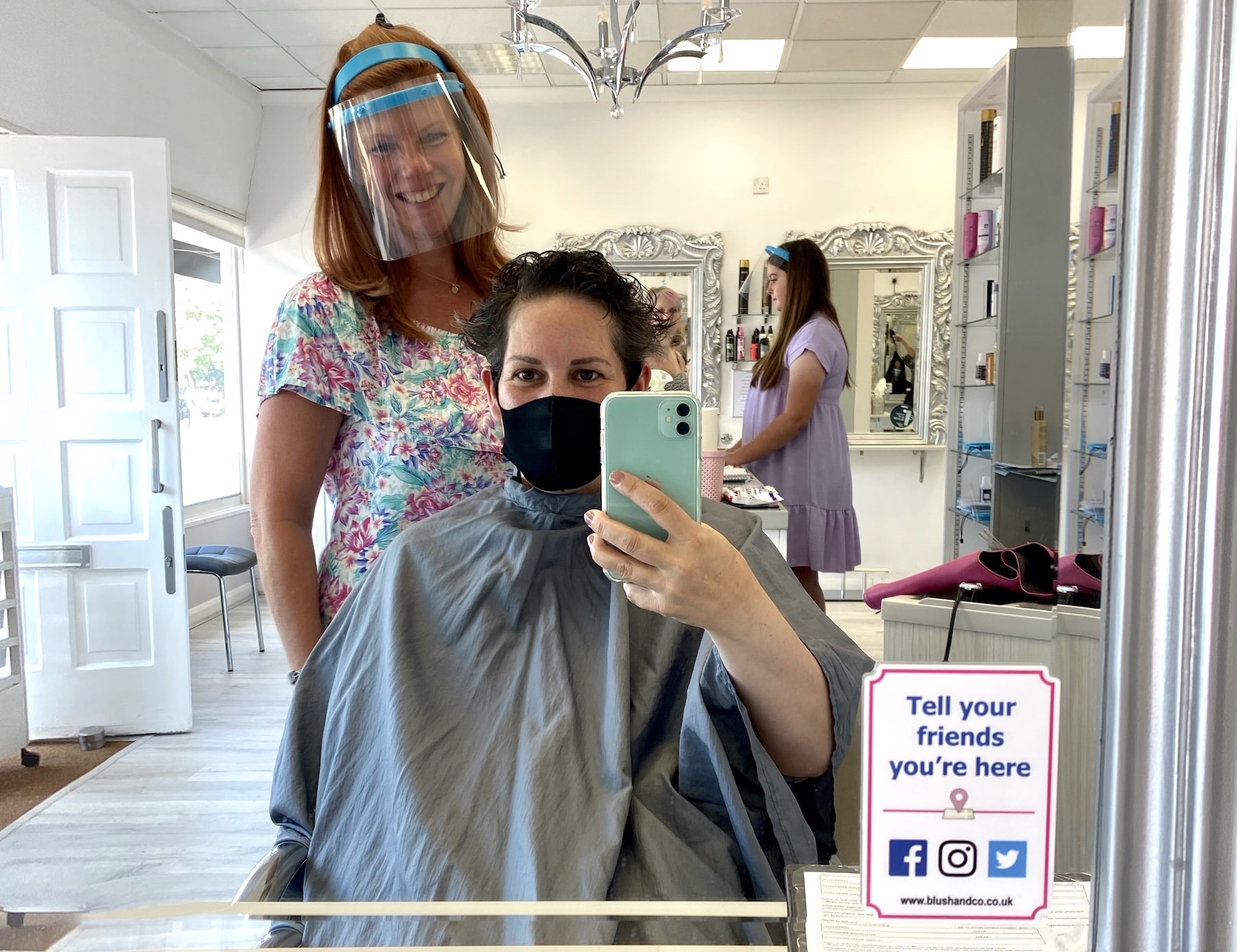 My first haircut since lockdown!