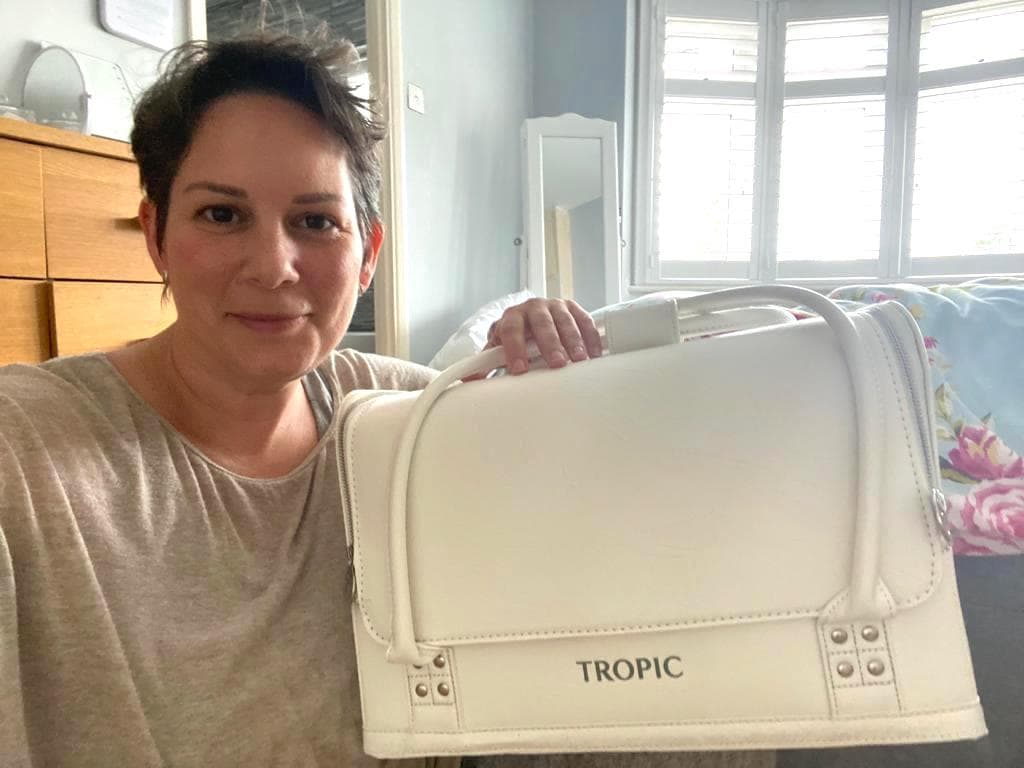I got my Tropic Skincare bag! October 2020