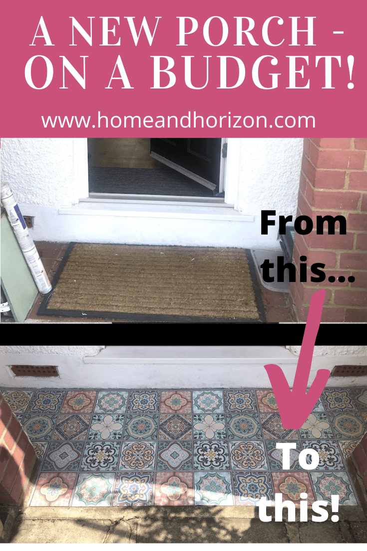 Check out how I took my porch from drab to fab in this very simple porch hack!